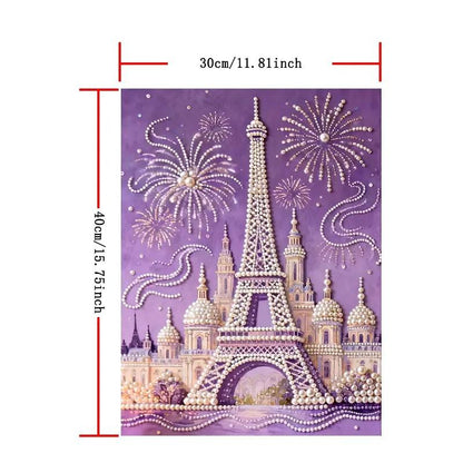 ✨ DIY 5D Sparkling Beads Art Kit – Romantic Fireworks Wall Decor