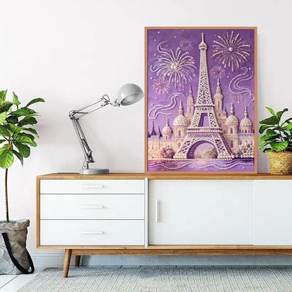 ✨ DIY 5D Sparkling Beads Art Kit – Romantic Fireworks Wall Decor