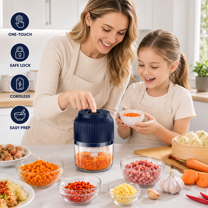 Household Electric Garlic Crusher