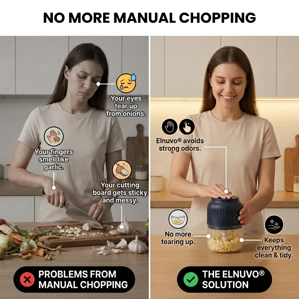 Household Electric Garlic Crusher