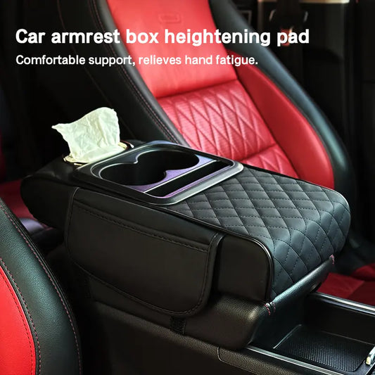 5-in-1 Car Armrest Cushion for Comfort & Storage