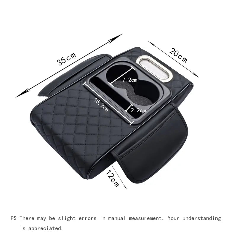 5-in-1 Car Armrest Cushion for Comfort & Storage