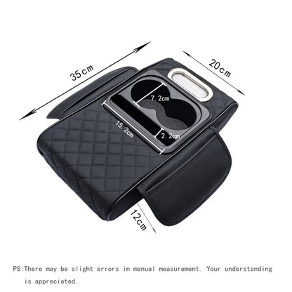 5-in-1 Car Armrest Cushion for Comfort & Storage