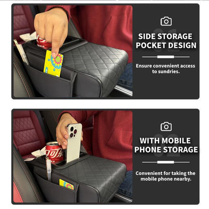 5-in-1 Car Armrest Cushion for Comfort & Storage
