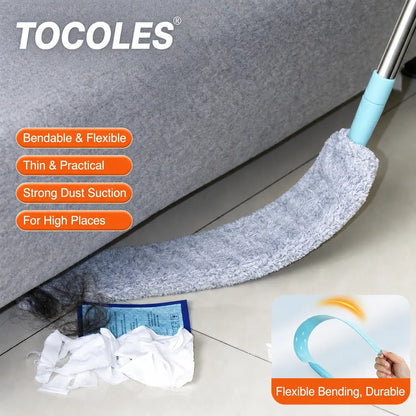 🧹Flexible Microfiber Gap Duster for Under Furniture, Bed, Couch & Fridge