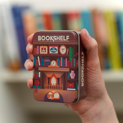 Portable Bookshelf Stacking Balance Family Game Tin Set📚✈️