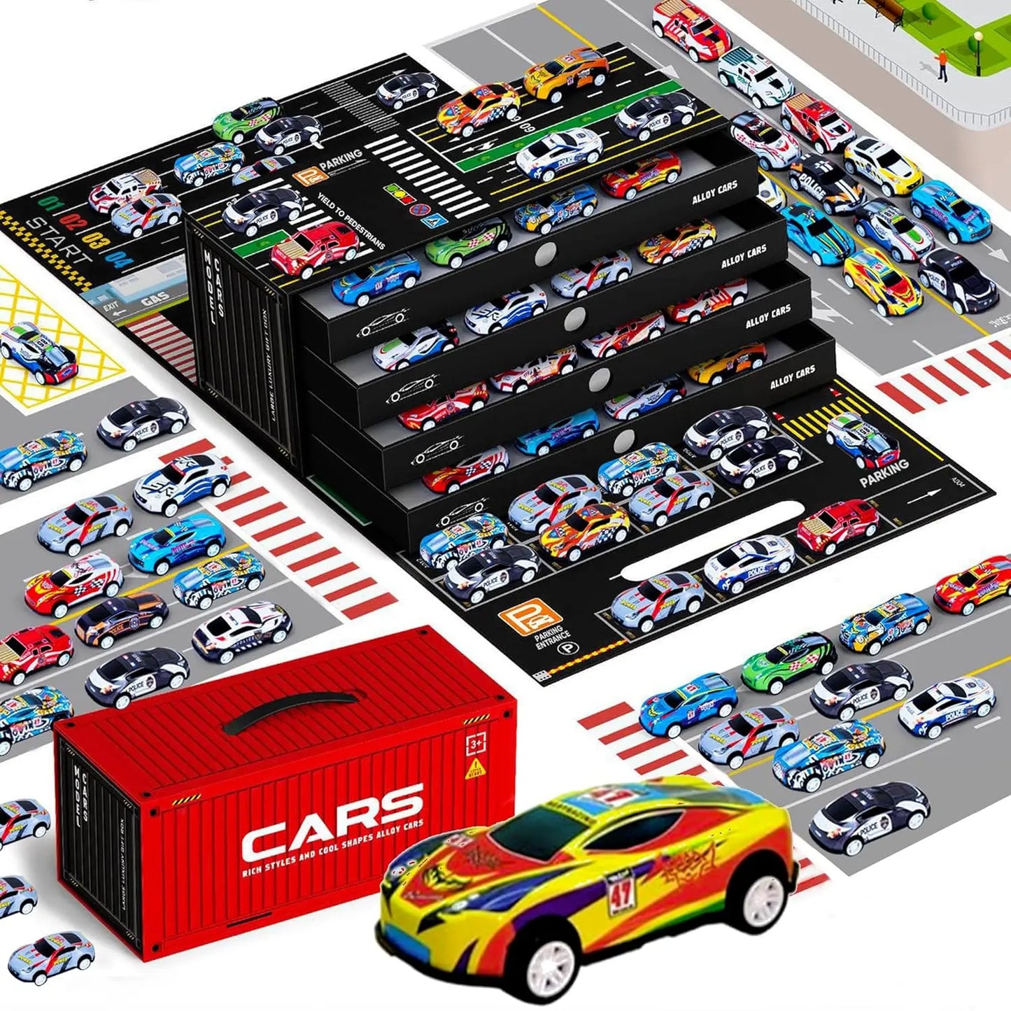 🎁48pcs of Pull-back Toy Cars | Kids Party Favor Gift Set