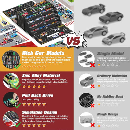 🎁48pcs of Pull-back Toy Cars | Kids Party Favor Gift Set
