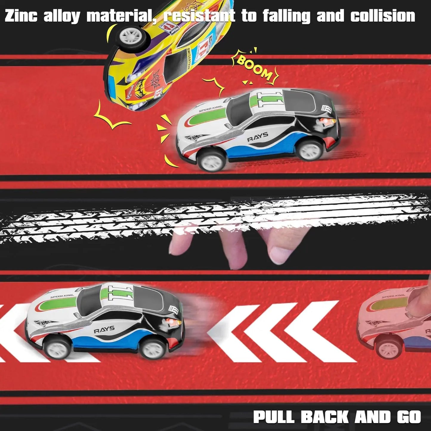 🎁48pcs of Pull-back Toy Cars | Kids Party Favor Gift Set