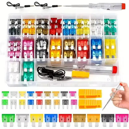 180PCS Mixed Car Fuse Assortment Kit