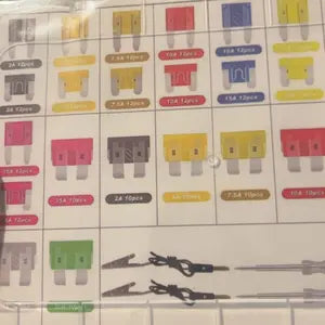 180PCS Mixed Car Fuse Assortment Kit