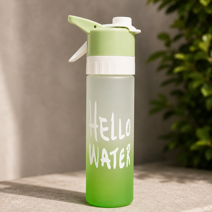 🔥 49% OFF TODAY 💦 2-in-1 Mist & Sip Hello Water Bottle