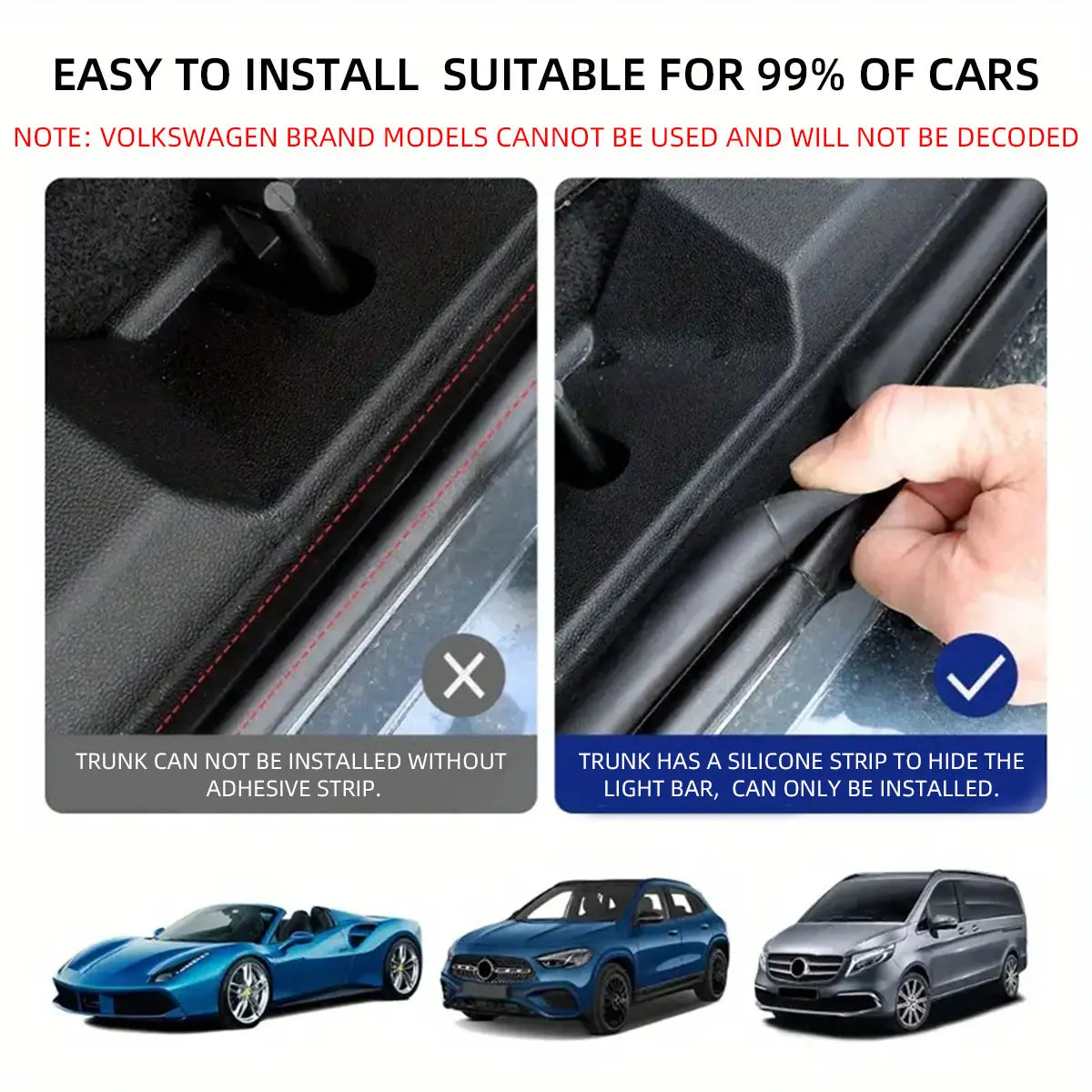 🚗Dynamic Flowing Car Trunk LED Light Strip