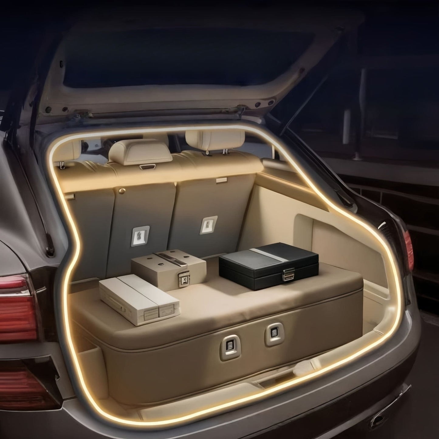 🚗Dynamic Flowing Car Trunk LED Light Strip