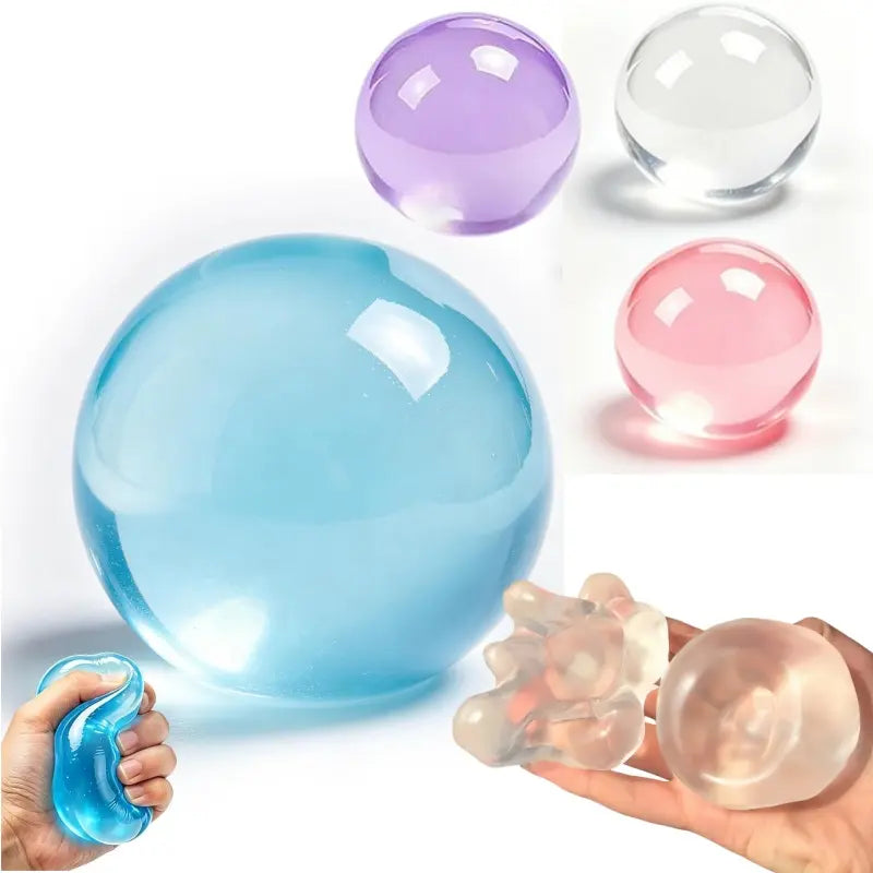 🫧 6cm Coconut Oil Squishy Stress Ball – Ultra-Soft Fidget Desk Toy