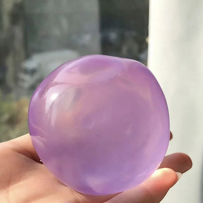 🫧 6cm Coconut Oil Squishy Stress Ball – Ultra-Soft Fidget Desk Toy