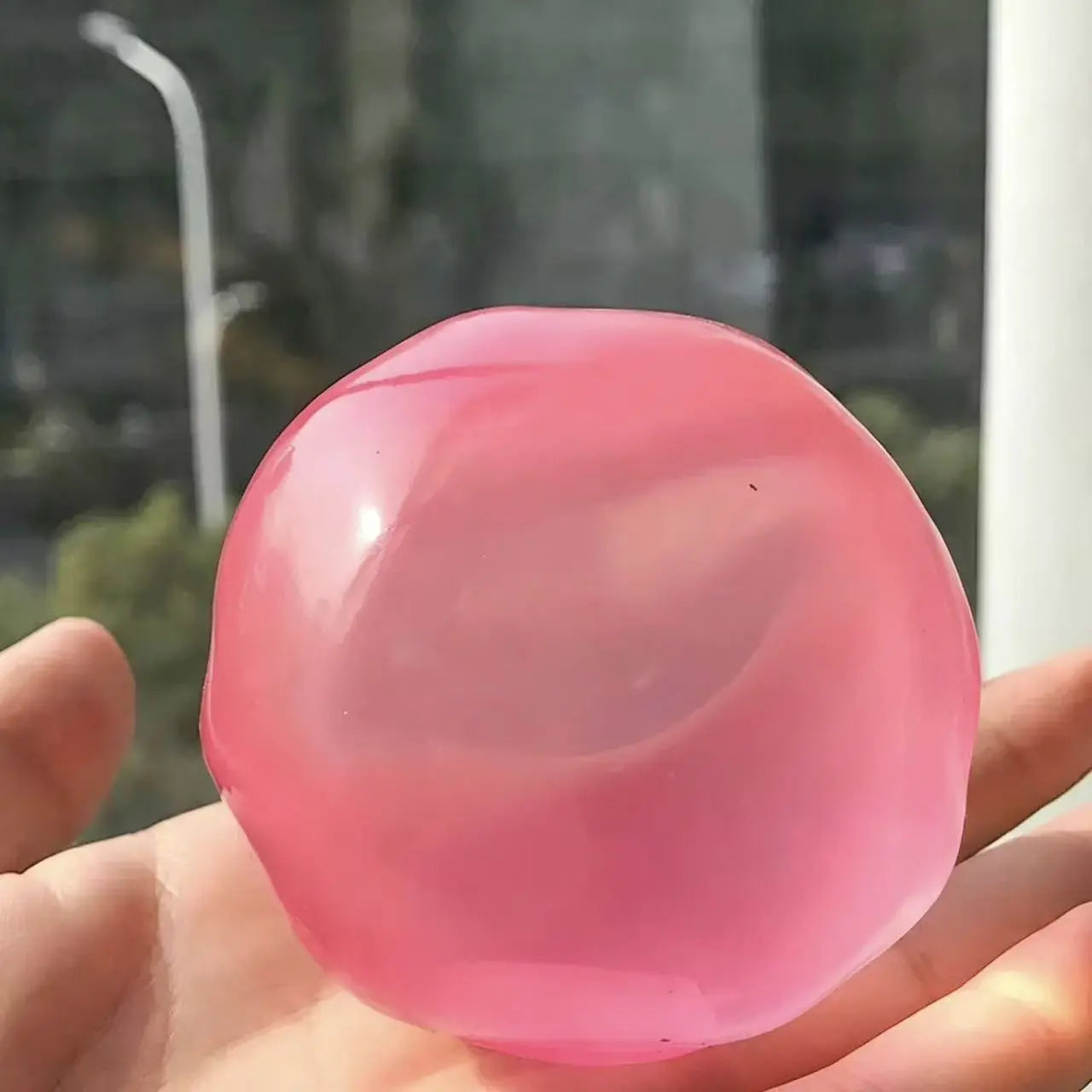 🫧 6cm Coconut Oil Squishy Stress Ball – Ultra-Soft Fidget Desk Toy