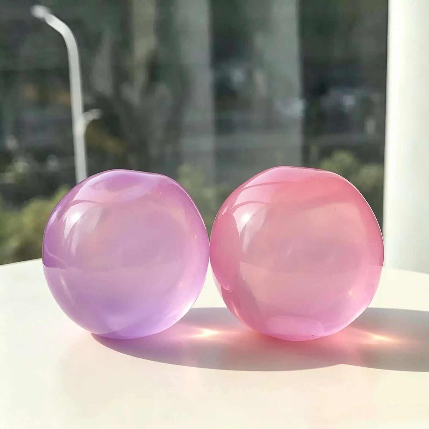 🫧 6cm Coconut Oil Squishy Stress Ball – Ultra-Soft Fidget Desk Toy