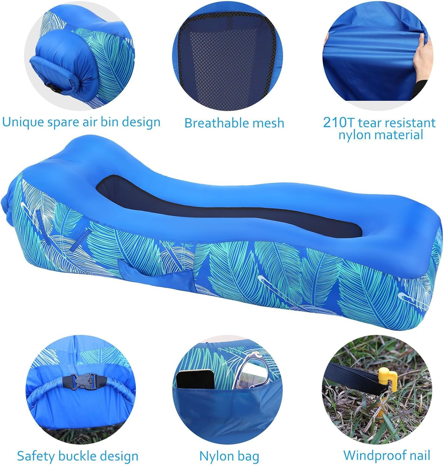 Portable Inflatable Air Lounger – Relax Anywhere