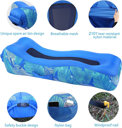 Portable Inflatable Air Lounger – Relax Anywhere
