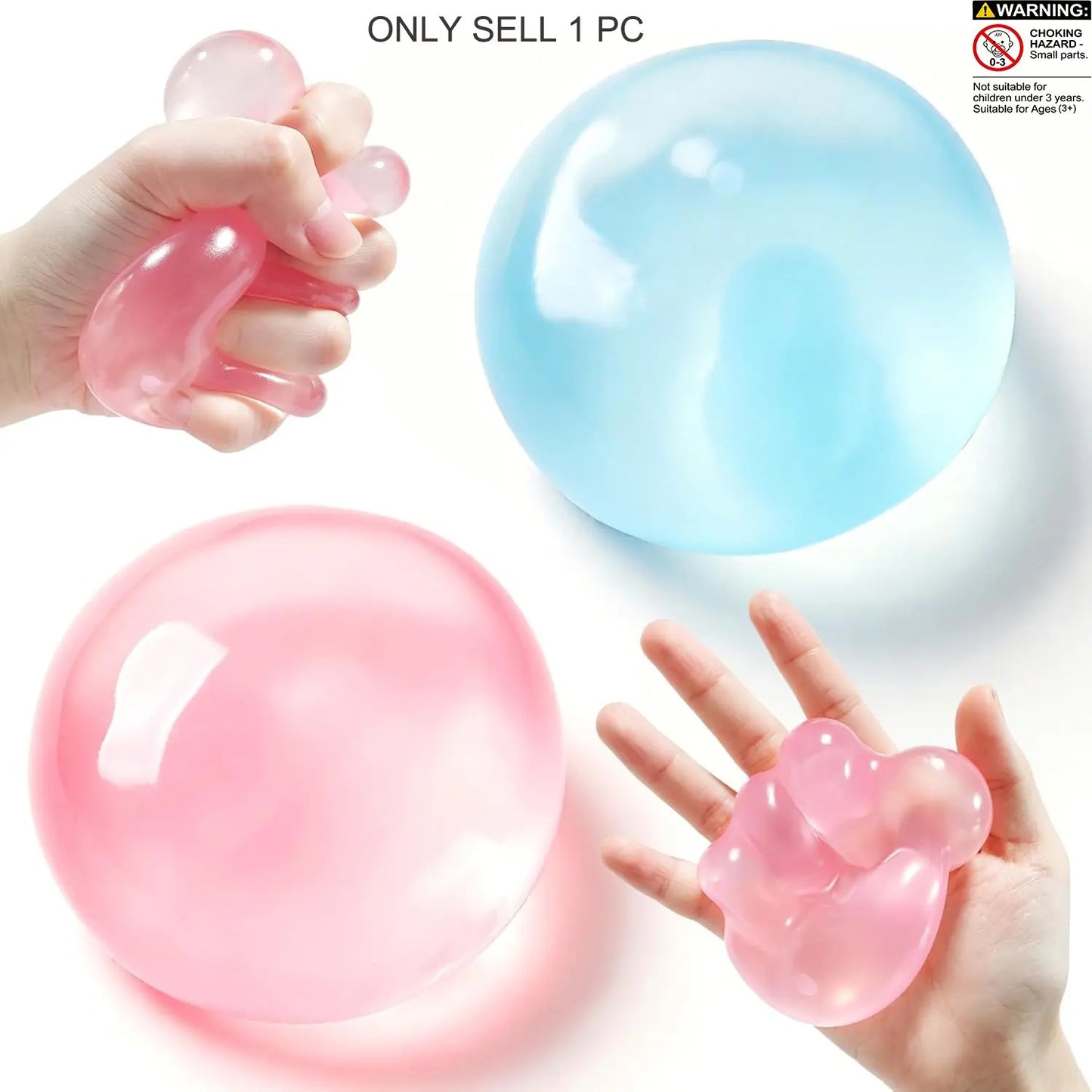 🫧 6cm Kokosöl Squishy Stressball – Ultraweiches Fidget-Schreibtischspielzeug