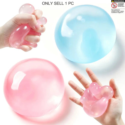 🫧 6cm Kokosöl Squishy Stressball – Ultraweiches Fidget-Schreibtischspielzeug
