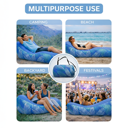 Portable Inflatable Air Lounger – Relax Anywhere