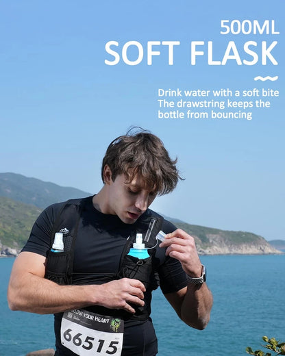 💧 Adjustable Running Hydration Vest for Men & Women