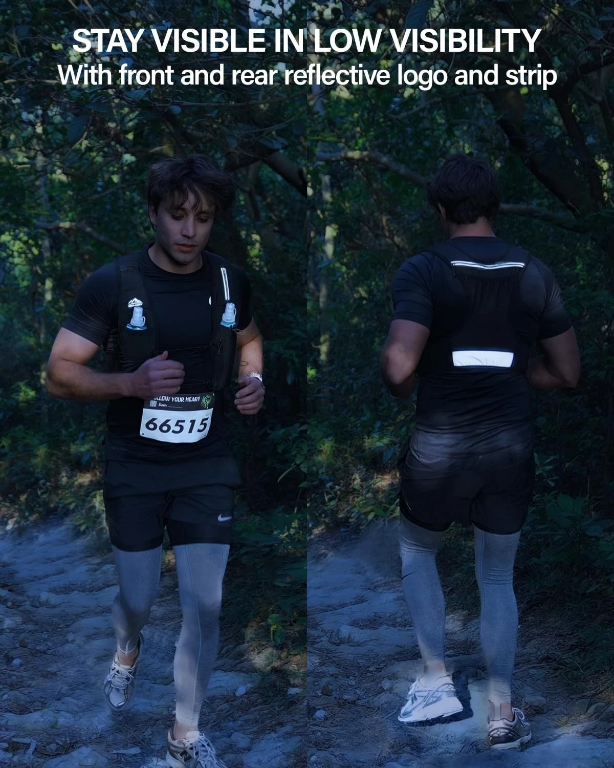 💧 Adjustable Running Hydration Vest for Men & Women