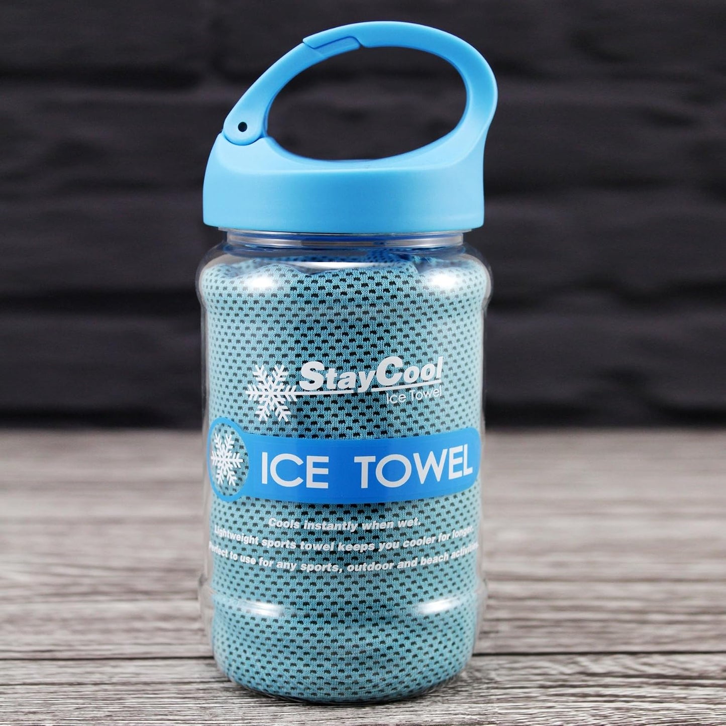 ❄️ Instant Cooling Towel – Stay Cool Anywhere 🌊