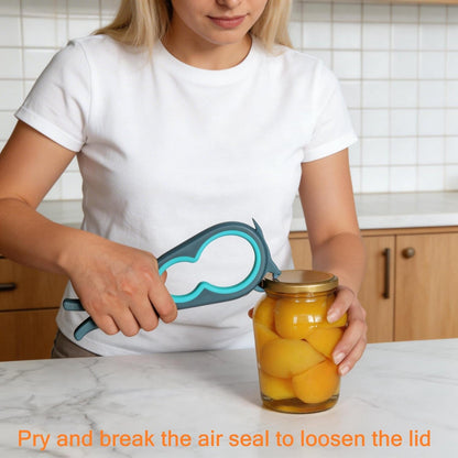 5-in-1 Easy-Grip Jar Opener Set for Weak Hands