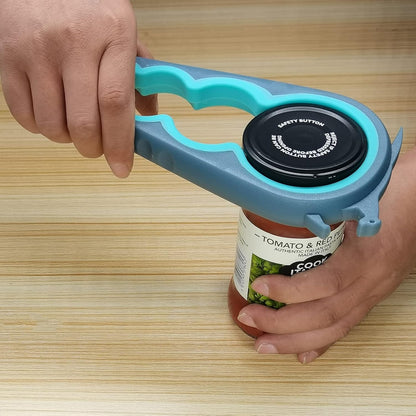 5-in-1 Easy-Grip Jar Opener Set for Weak Hands