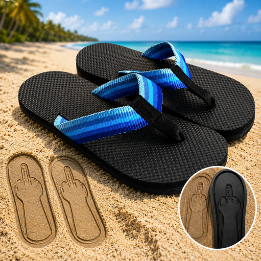 Mittelfinger Flip-Flops