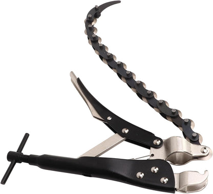 🔧 0.6″–3.3″ Chain Exhaust & Tailpipe Cutter | Easy Rolling-Blade Cutting