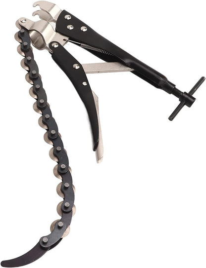 🔧 0.6″–3.3″ Chain Exhaust & Tailpipe Cutter | Easy Rolling-Blade Cutting