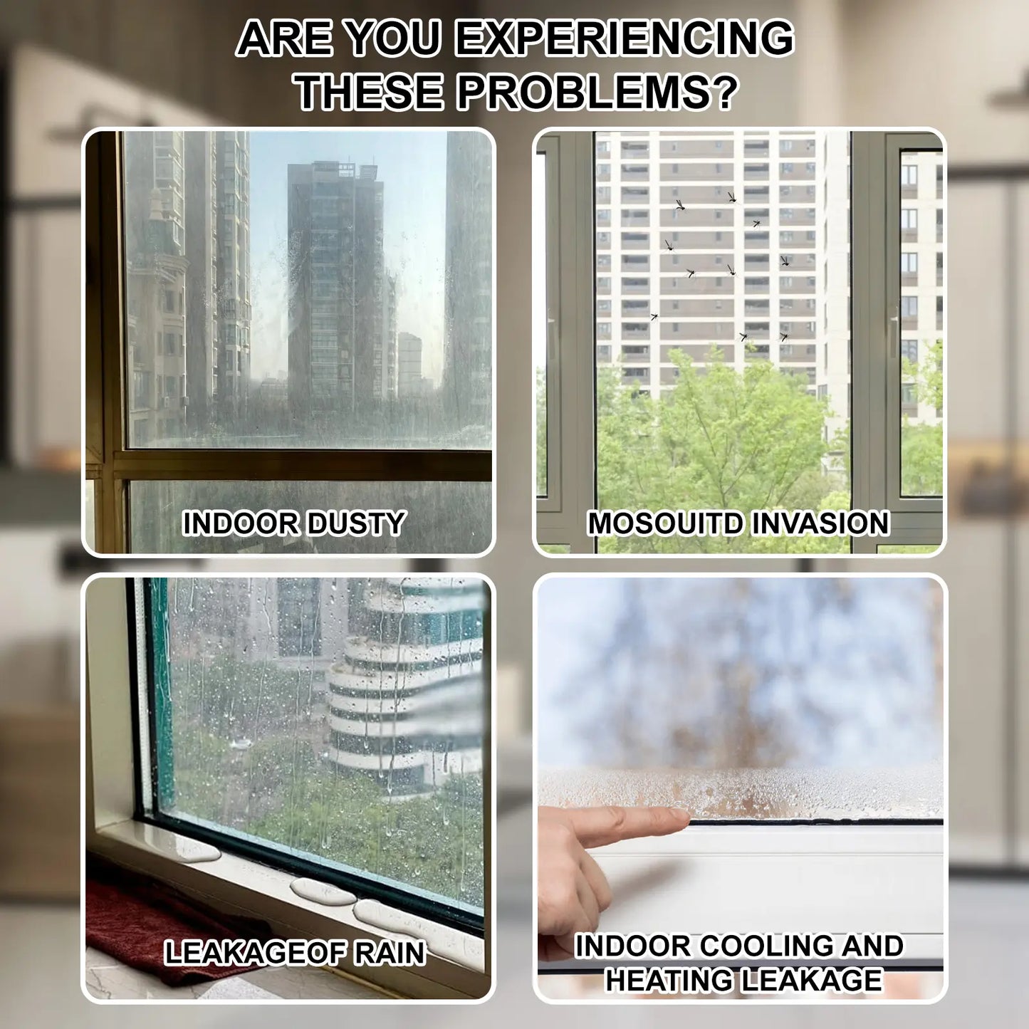 🏠 16.4FT Draft-Proof Door & Window Seal Strip