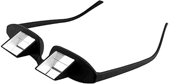 90° Lazy Prism Glasses for Bed Reading & TV