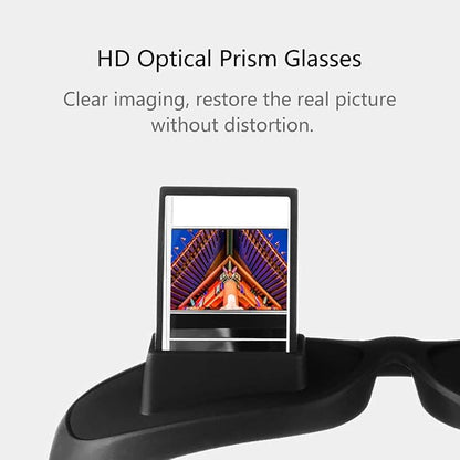 90° Lazy Prism Glasses for Bed Reading & TV