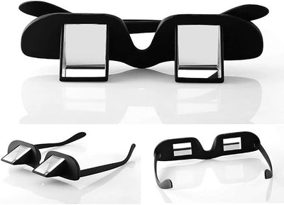 90° Lazy Prism Glasses for Bed Reading & TV