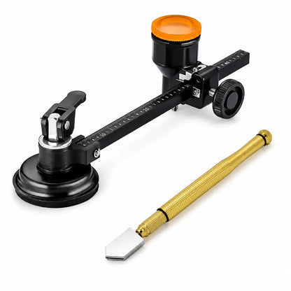 🛠️ Adjustable Glass & Tile Circle Cutter – Precision Suction Cup Tool