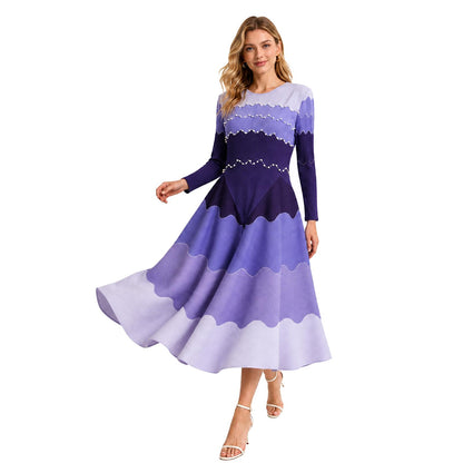 2026 New One-Size Pearl Stretch Church Midi Dress🔥 Discounts of up to 49%!