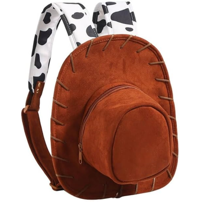 🤠 Cowboy Hat Backpack – Adjustable Cosplay Costume Bag & Birthday Gift