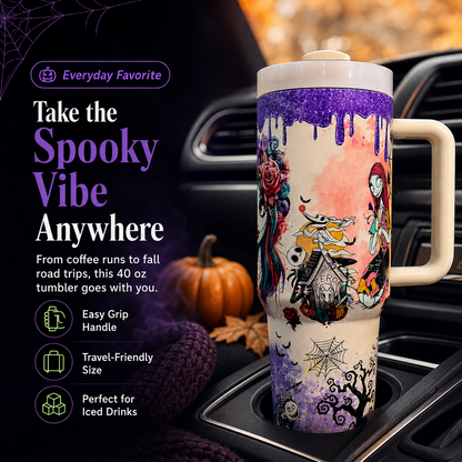🎃👻 Last Day 50% OFF-💀Halloween skeleton Tumbler