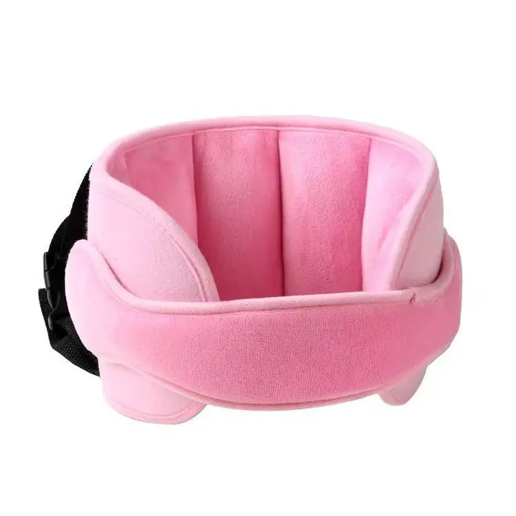 Soft Plush Adjustable Car Seat Head Support Strap