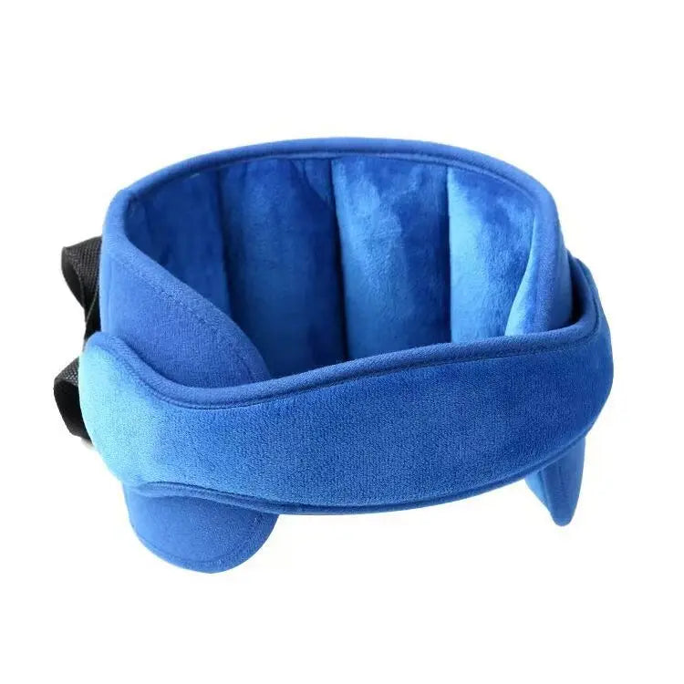 Soft Plush Adjustable Car Seat Head Support Strap