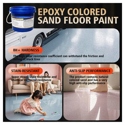 Waterproof Anti-Slip Water-Based Epoxy Garage Floor Paint