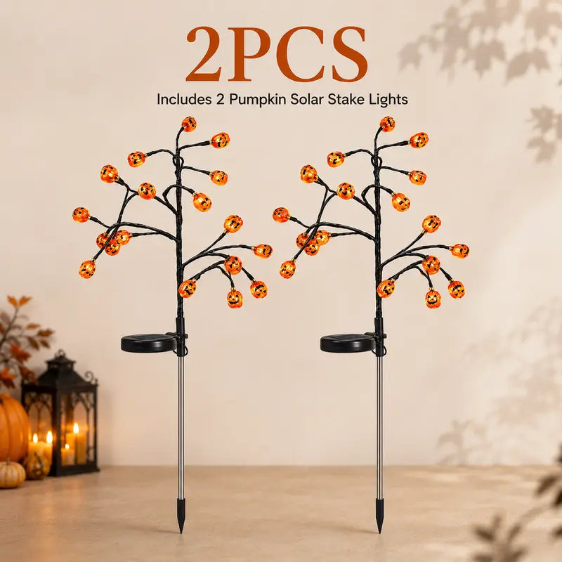 🎃Solar Pumpkin Stake Lights