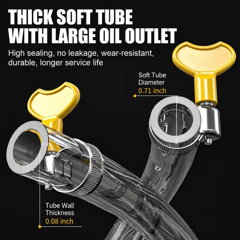 🛢️Manual Siphon Pump Kit with 1.5M Hose