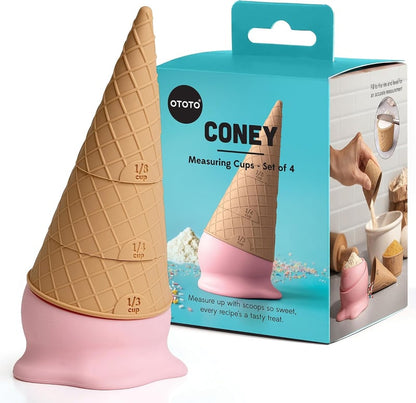 🍦Ice Cream Measuring Cups Set –Cute Measuring Cups