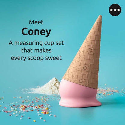 🍦Ice Cream Measuring Cups Set –Cute Measuring Cups